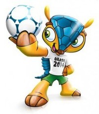 Fuleko - Mascotte de la Coupe du Monde FIFA 2014 Bresil