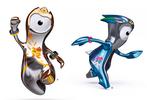 Wenlock Mandevllle - Mascots for Olympic Games 2012 London Wenlock Mandevllle - Mascots for Olympic Games 2012 London