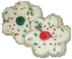 White Christmas Cookies