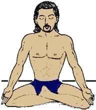 yoga pose : perfect posture - siddhasana