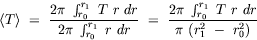 equation : volumetric average temperature definition