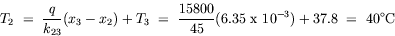 equation : T_2 = 40 C