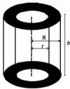 hollow cylinder